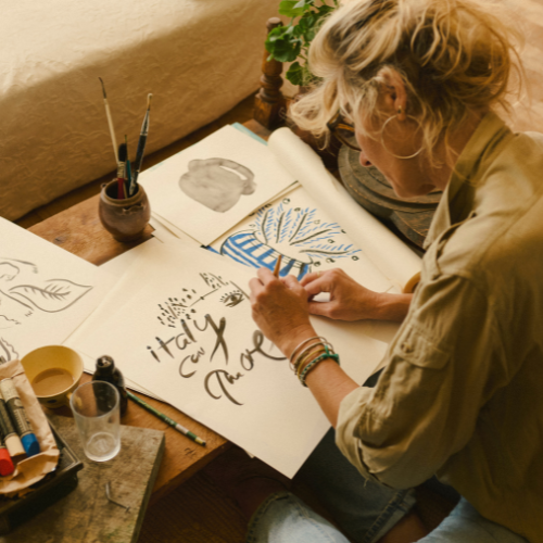The Artistry of Paints and Brushes